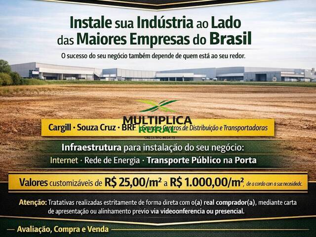 #735 - Área para Venda em Uberlândia - MG